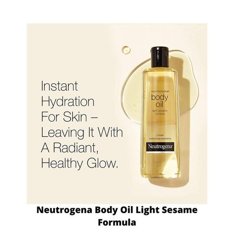 https://seventenant.com/neutrogena-body-oil-light-sesame-formula-dry-skin-moisturizer-hydrating-body-massage-oil/ Neutrogena Body Oil, Dry Skin Moisturizer, Body Massage Oil, Oil Light, Moisturizer For Dry Skin, Sesame Oil, Healthy Glow, Body Massage, Massage Oil