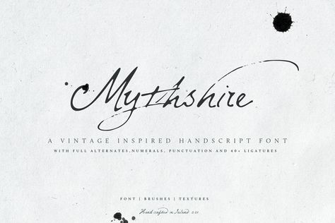 Mythshire vintage script   extras #Sponsored , #Affiliate, #myth#magik#Mythshire#cometh Fantasy Handwriting, Handscript Font, High Resolution Paper Texture, Hand Script Font, Writing Styles Fonts, Kombinasi Font, Calligraphy Signature, Vintage Script Fonts, Medieval Font