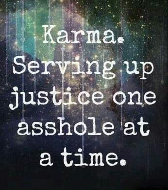 Karma is a bitch!!! Karma Quotes, Favorite Words, True Words, The Words, Meaningful Quotes, Inspirational Words, Chalkboard Quote Art, Best Quotes, Words Of Wisdom