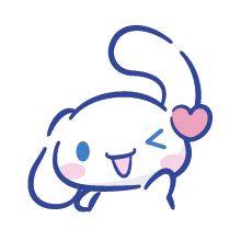 Follow @ciao-salut and get more of the good stuff by joining Tumblr today. Dive in! Line Emoji Stickers, Cinnamoroll Friends, Kuromi Y2k, Cinnamoroll Icon, Line Emoji, Hello Kitty Themes, Bunny Drawing, Hello Kitty Characters, Doodle Icon