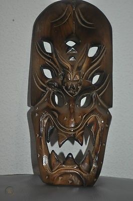 Tribal Dragon Mask Ethnic Ifugao Bontoc hand Philippines wood carving 10 inch | #425749097 Filipino Mask, Colonial Philippines, Filipino Tattoos, Dragon Mask, Philippines Culture, Clothes Reference, Art Articles, Filipino Culture, Wood Project