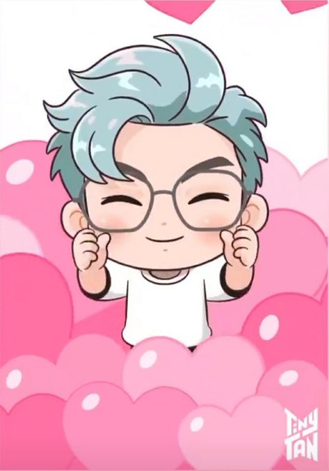 Bts Chibi Rm Cute, Tiny Tan, Bts Happy Birthday, Bts Tattoos, Baby Drawing, Kpop Drawings, Samurai Art, Chibi Drawings