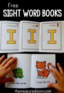 Sight Word Emergent Readers Free, 2 Letter Sight Words, Reading Readiness, The Measured Mom, Sight Word Readers, Measured Mom, Preschool Sight Words, The Sight Word, Sight Word Books