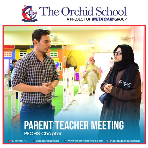 𝗕𝘂𝗶𝗹𝗱𝗶𝗻𝗴 𝗦𝘁𝗿𝗼𝗻𝗴𝗲𝗿 𝗣𝗮𝗿𝘁𝗻𝗲𝗿𝘀𝗵𝗶𝗽𝘀! 🤝✨ Picture Highlights: 2/3 Our recent Parent-Teacher Meeting at PECHS Chapter was all about collaboration, communication and discussing student progress. Together, we’re creating a brighter future for our young learners! #ParentTeacherMeeting #PartnershipForSuccess #TheOrchidSchool #TogetherWeCan #ShapingFutures Teacher Meeting, Parent Teacher Meeting, Parent Teacher, Parents As Teachers, Bright Future, Together We Can, Communication, Highlights, Parenting