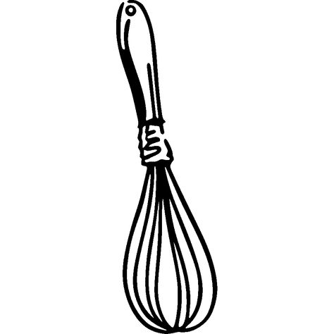 Whisk Drawing, Baking Drawing, Kitchen Cartoon, Kitchen Whisk, Line Art Images, Drawing Line Art, Kitchen Stickers, Png Free Download, Black And White Sketches