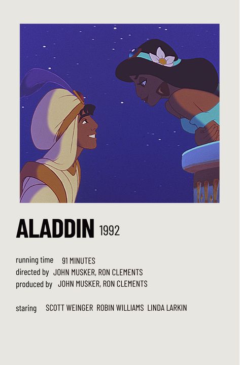 Aladdin Minimalist Poster, Movie Cards Wall, Alternative Movie Posters Disney, Room Ideas Movie Posters, Minimalist Movie Posters Disney, Movie Prints Disney, Disney Movie Covers, Movie Covers Aesthetic, Alternative Minimalist Movie Covers