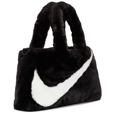 Nike Purses, Fluffy Bag, Nike Sportswear Women, Nike Bags, Fur Bag, Wallet Fashion, Black Culture, Hobo Handbags, Sportswear Women