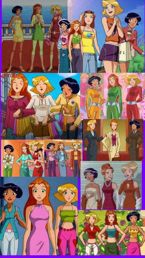 Pretty Halloween Costumes, Totally Spies, All Anime, Girl Power, Childhood Memories, Movies And Tv Shows, Movie Tv, Halloween Costumes, Best Friends