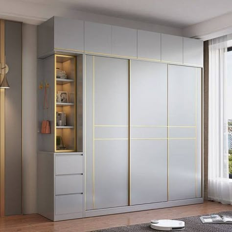 Wardrobe Design With Drawers, Pull Out Dressing Table In Wardrobe, Almari Design Room New, Room Almirah Designs With Bed, Four Door Almirah Design, 2 Door Almirah Designs, Different Color Shoes, Cupboard Decoration, Almira Design For Bedroom Wooden