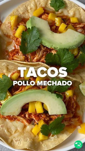 Pollo Mechado, Mozzarella, Chili, Tacos, Mango, Pasta, Healthy Recipes, Meat, On Instagram