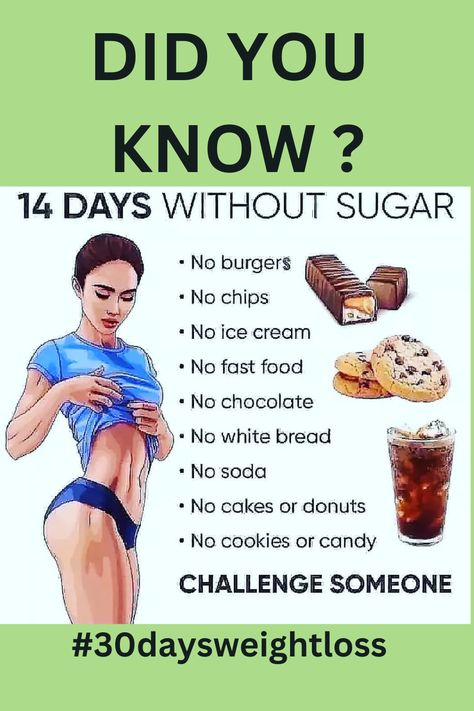 14 Days Without Sugar Challenge: Transform Your Health Sugar Free Challenge 30 Day, Cut Sugar Challenge, No Sugar Challenge, Sugar Challenge, Reduce Cravings, Easy Healthy Meal Prep, Fitness And Health, Sugary Food, Food Wallpaper