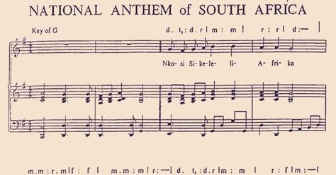 South Africa’s national anthem Nkosi Sikelel’ iAfrika has a special place in the hearts of all South Africans and in December 2017 our unique anthem, that incorporates five of the eleven spoken languages in South Africa, received international acclaim. The Economist named it as the best national anthem in the world because of its inclusivity and its ability to bring together and heal an entire nation through song. #ProudlySouthAfrican #NkosiSikeleliAfrika #AnthemProject The Economist, I Love You Pictures, Musical Notes, National Anthem, South African, South Africa, Sheet Music, Blog Posts, Love You