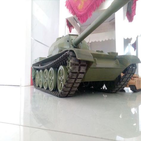 1/16RC+TANK++T54+/T34-3+Medium+Tank+by+xz305913316. Type 10 Tank Japan, Tiger 1 Tank, Kv2 Tank, M24 Chaffee Tank, Rc Tank, Adding Details, M1a2 Abrams Tanks, 3d Printing Diy, 3d Printing Projects