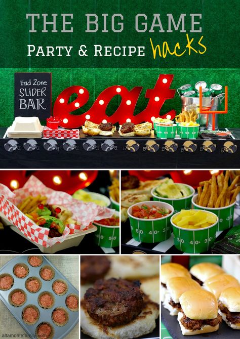 Sloppy Joe Party Bar, Meatloaf Sliders, Diy Football Party, Football Party Decorations, Football Parties, Day Party Ideas, Slider Bar, Game Day Party, Easy Peasy Recipes