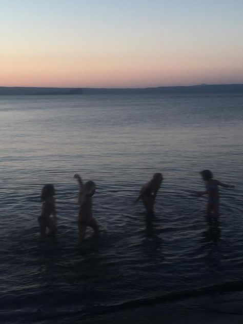 Midnight Swim Aesthetic, Lake At Night Aesthetic, Grunge Beach Aesthetic, Night Swimming Aesthetic, Lake At Night, Night Swimming, Sunset Aesthetic, Lake Sunset, Summer Goals