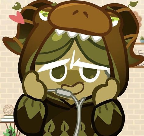 Matcha Cookie Run, Crk Pfp, Dino Onesie, Cookies Hoodie, Pfp Pictures, Dino Hoodie, Matcha Cookies, Aki Hayakawa, Cookie Run Kingdom