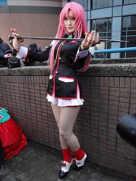 Utena Tenjou, Revolutionary Girl Utena, Cosplay Tutorial, Wikimedia Commons, Cheer Skirts, Diy Ideas, Cosplay Costumes, Arts And Crafts, Hair