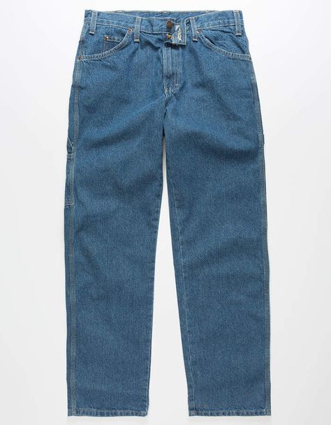 Dickies Relaxed Fit Mens Carpenter Jeans Guys Jeans, Jeans Details, Carpenter Jeans, Jeans Men, Mens Jeans, Mom Jeans, Ootd, Trousers, Relaxed Fit