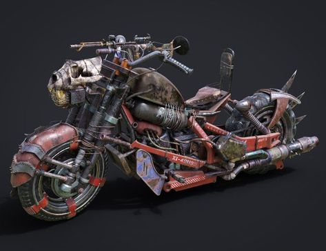 XI Modular Post Apocalyptic Motorcycle Bundle | 3d Models for Daz Studio and Poser Post Apocalyptic Motorcycle, Post Apocalyptic Vehicle, Apocalyptic Motorcycle, Wasteland Vehicles, Pod Racer, Apocalyptic Vehicles, Post Apocalyptic Games, Land Transport, Fallout Rpg