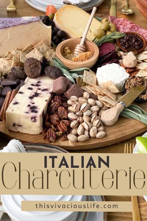 Take your entertaining to the next level with this Italian charcuterie board that effortlessly combines flavors and textures for a crowd pleasing appetizer. This easy to assemble board will transport you to Italy and have you singing, That's Amore! Italian Charcuterie Board, Italian Charcuterie, Instant Pot Spaghetti Recipe, Freezing Leftovers, Spreadable Cheese, Cheese Wheel, Crowd Pleasing Appetizers, Charcuterie Platter, Charcuterie And Cheese Board