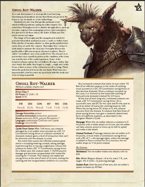 Undead Knoll Rot-Walker CR 1/4 Homebrew Monsters, Dnd Monster, Monster Manual, Dnd Stats, Dungeon Master's Guide, Dnd Classes, Dnd Races, Dungeons And Dragons 5e, Dungeons And Dragons Classes