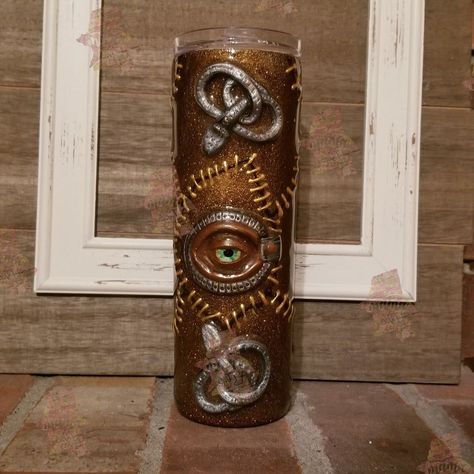 Each tumbler is handmade by me, so each is slightly different. They are double walled stainless steel. Book Hocus Pocus, Hocus Pocus Tumbler, 3d Tumblers, Pirate Tattoos, Cup Inspiration, Resin Cups, Halloween Tumblers, Yeti Cup Designs, Tumbler Inspiration