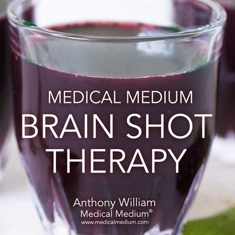 Brain Shot Therapy - brainshottherapy.com Brain Shots Recipe, Brain Shot, Mold Exposure, Broken Trust, Anthony William, Radiation Exposure, Medical Medium, Shot Recipes, Cleanse Recipes