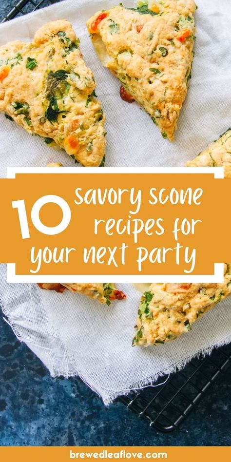 Easter Scones Brunch, Savory Cafe Snacks, Healthy Scones Recipe Oats, Sausage Scones Recipe, Sausage Cheese Scones, Vegan Gluten Free Savory Scones, Scones For A Crowd, Scones Savory Recipe, Everything Scones