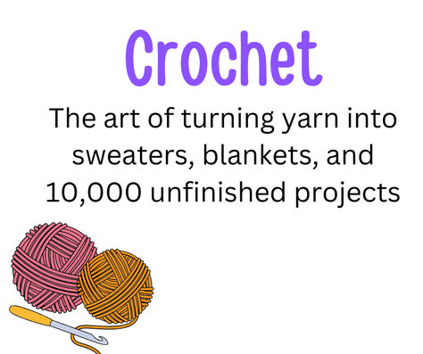 A truthful but funny crochet meme  for crocheters Crochet Memes Humor Funny, Crochet Memes Humor, Fun Crochet Patterns, Crochet Hacks, Funny Crochet, Crochet Hack, Crochet Humor, Funny Pix, Fun Crochet