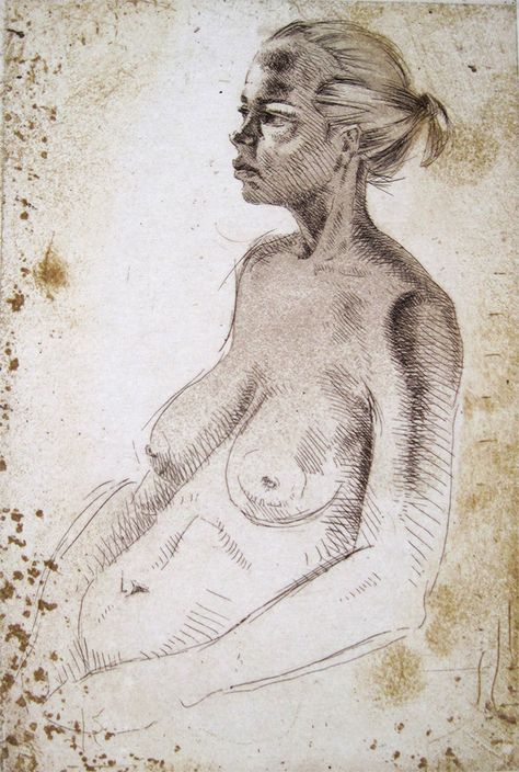 Christopher Hickey, 'Sarah B." etching and aquatint, 6x4 inches How To Draw Hickeys, Sarah B, Drawing Tips, Figure Drawing, Life Art, Graphic Illustration, Etching, Art Inspo, To Draw