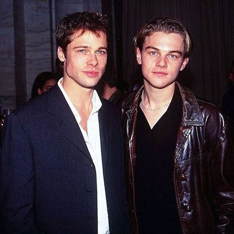 the original daddy's* #leonardodicaprio #bradpitt Johnny Depp Leonardo Dicaprio, 90s Actors, Leonardo Dicaprio 90s, Young Leonardo Dicaprio, Leo Dicaprio, Kevin Spacey, Young Men, Leonardo Dicaprio, Cultura Pop