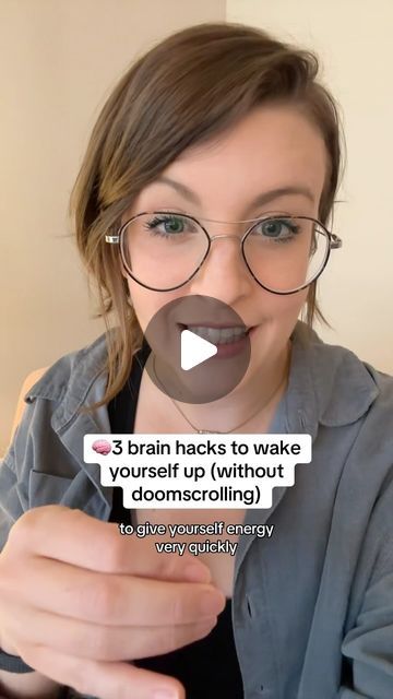 Emilie Leyes • Brain Training & Hypnosis on Instagram: "3 ways to have more energy in the morning (without doomscrolling)

✨1.  For a quick boost, get up right away, put your arms above your head and say “YES YES YES”! The more you do this the more you’re teaching your brain that mornings are worth celebrating. 

✨2. For a slow morning, sit up in bed right away and sip on some cold water (I use my @ironflask to keep my water super cold overnight). While you sit there and let your brain wake up, visualize your goals. Use that theta trance state to feed your brain positive images!

✨3. Dreamscrolling! If you’re gonna scroll no matter what, instead of social media open Pinterest and scroll on images that inspire you and represent your goals. 

For guided visualizations in the morning check ou Instead Of Social Media, Energy In The Morning, Slow Morning, Have More Energy, Guided Visualization, Brain Tricks, Positive Images, Water Me, More Energy