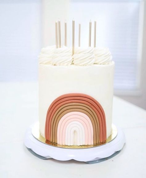 Bohemian Rainbow Birthday Cake. Utah Bakery. The Chocolate Nut Rainbow Cake Neutral, Bohemian Rainbow Birthday Party, Neutral Rainbow Cake, Rainbow Cake Recipe, Get Rid Of Things, Stuff I Want, There Is Beauty In Simplicity, Rainbow Birthday Cake, Bohemian Rainbow