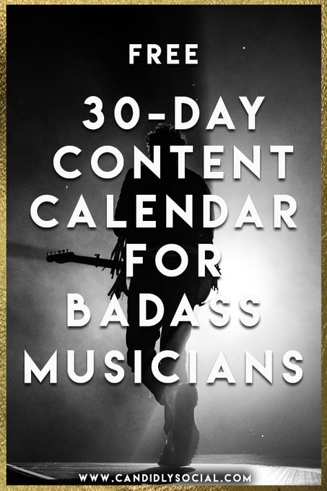 Musician Content Calendar, Content Calendar For Musicians, Musician Content Ideas, Content Calendar Ideas, Social Media Calendar Template, You Tube Videos, Content Calendar Template, Template Social Media, Social Media Content Calendar