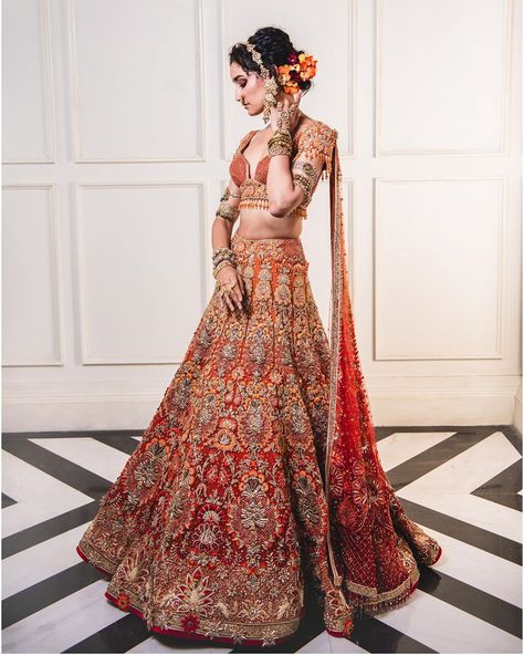 Tarun Tahiliani on Instagram: “Unveiling BLOOM - The Couture 2019 Collection at India Couture Week. For this couture collection, we explored with vibrant hues that bring…” Latest Lehenga Blouse Designs, Tarun Tahiliani Bridal, Designer Bridal Lehenga Choli, Bridal Lehenga Designs, Wedding Lehengas, Bridal Lehenga Collection, Lehenga Blouse Designs, Designer Bridal Lehenga, Afternoon Dress