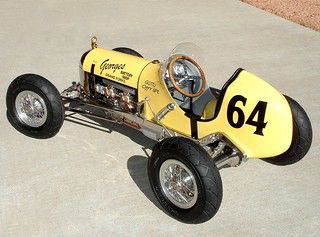 Guttu Offy Special, 1/4-Scale Model Race Car by Ron Guttu,… | Flickr Soap Box Cars, Tether Car, Model Engineering, Go Kart Plans, Toy Race Cars, Lighthouse Decor, Racing Car Model, Pedal Car, Ford Model A