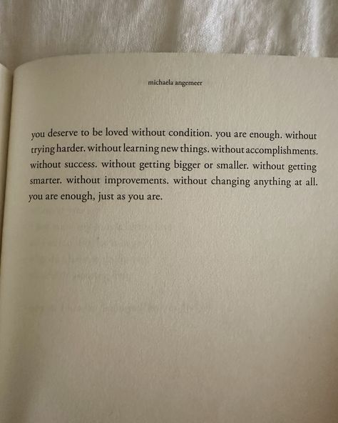 just as you are 🤍 from my poetry book ‘please love me at my worst’ available on amazon and wherever you buy your books 📖 #youareenough #poetrycommunity #booklover #bookstagram #poetrygram #poetrybooks Love Me At My Worst, Michaela Angemeer, At My Worst, Please Love Me, My Poetry, Poetry Book, You Are Enough, August 12, Try Harder