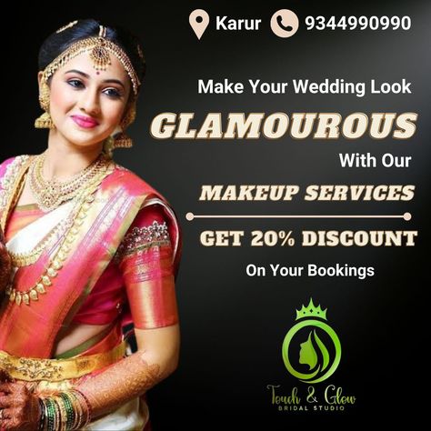 Best Salon for Women in Karur Makeup Advertising, Bridal Makeup Services, Ads Creative Advertising Ideas, Advertising Ideas, Visiting Card, Makeup Services, Bridal Makeup Artist, Visiting Cards, Ads Creative