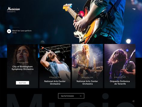 Musician Concerts Website Design by Sunny Rathod Music Concert Website Design, Concert Website Design, Musician Website, Japan Website, Journey Concert, Band Website, Singing Contest, Music Website, Online Dating Websites