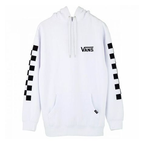 Vans casaco branco (250 BRL) ❤ Vans Hoodie, Vans Checkered, White Hooded Sweatshirt, Vans Shirt, Trendy Hoodies, Stylish Hoodies, Comfy Hoodies, Hooded Pullover, White Hoodie