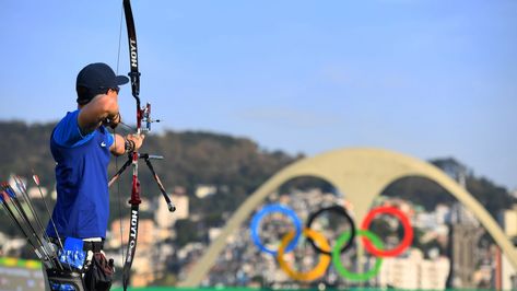 Olympic Archery ... Archery Olympics, Olympic Archery, Archery Competition, Archery Girl, Christ The Redeemer Statue, Outdoor Education, Team Usa, Instagram Quotes, Archery