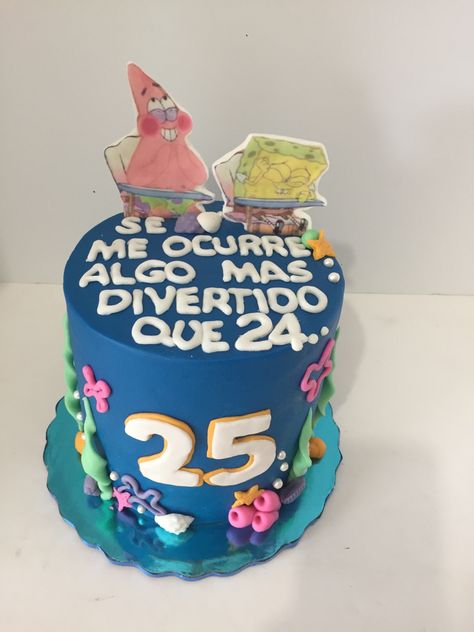 Pastel Bob, 14th Birthday Cakes, 25th Birthday Cakes, 25th Birthday Parties, Funny Birthday Cakes, Mini Cakes Birthday, Creative Birthday Cakes, Cute Birthday Cakes, Specialty Cakes