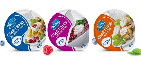 Cheese Packaging Design, Yoghurt Packaging, Cheese Packaging, Milk Packaging, Cooking Cream, Round Labels, Box Packaging Design, Packaging Labels Design, Creative Packaging