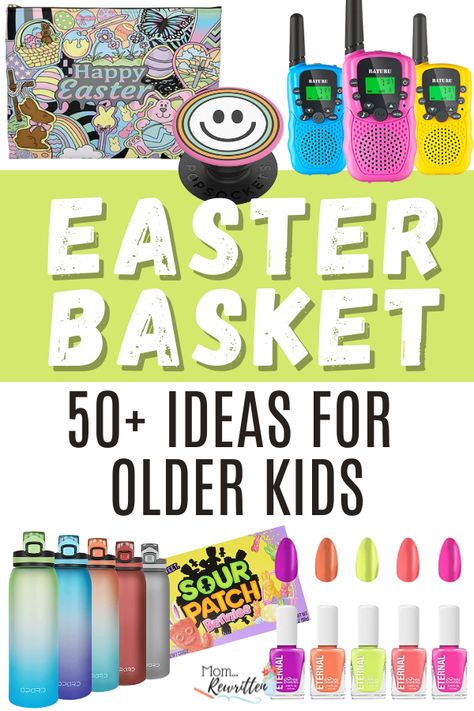 Easter Bunny Gifts For Kids, Easter For Big Kids, Non Candy Easter Basket Ideas For Kids, Cheap Easter Basket Ideas For Teens, Sports Easter Basket Ideas, Easter Basket Ideas For 8-10 Year Boys, Easter Basket Ideas For Girls 10-12, Easter Basket Ideas For 8 Year Girl, Easter Basket Stuffers For Teens