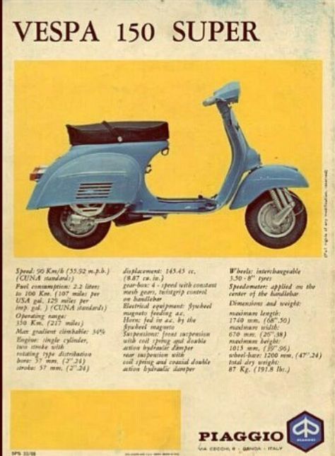 Vespa Super 150, Naik Vespa, Scooter Garage, Scooter Images, Vespa Vintage Italy, Vespa Art, Vespa Motorcycle, Vespa Super, Vespa Models