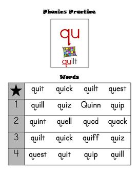 Qu Words Phonics Worksheet Images. This page has links to all phonics worksheets including consonant letter sounds, vowels, digraphs, diphthongs, and consonan Small Letter Worksheet, American English Words, Digraphs Worksheets, Digraph Words, Phonics Sounds, Small Letter, Sound Words, Letter Worksheets, Phonics Reading