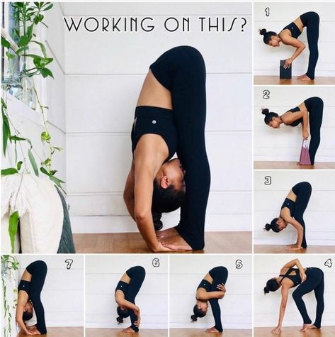 Standing Forward Fold, Yoga Progress, Forward Fold, Latihan Yoga, Yoga Inspo, Yoga Poses Advanced, Dancer Workout, Yoga Posen, Yoga Moves