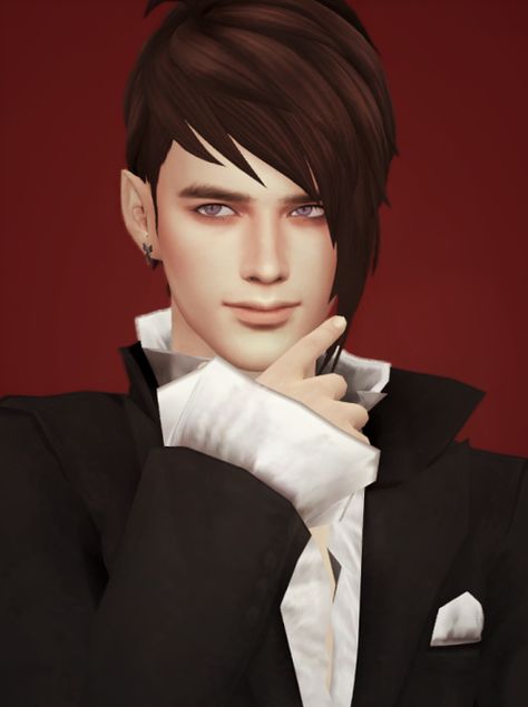 Sims 4 Caleb Vatore Fanart, Vladislaus Straud Sims 4, Vampire Clothes Cc Sims 4, Sims 4 Caleb Vatore, Sims 4 Cas Ideas, Vatore Siblings, Sims 4 Vampire Mod, Sims 4 Vampire Cc Clothes, Sims 4 Makeover