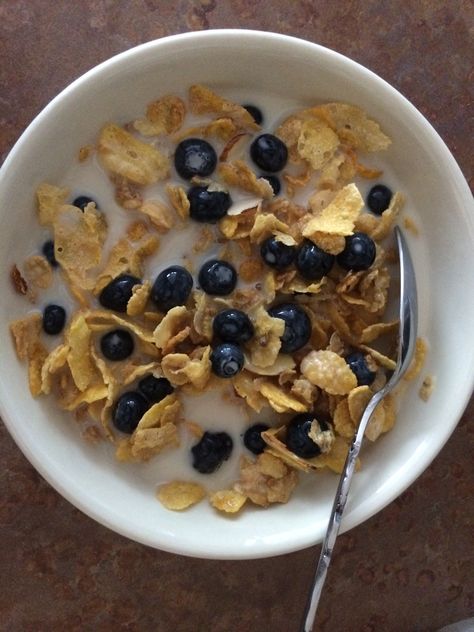 Cereal with fresh blue berries and almond milk Cereal With Blueberries, Cereal With Fruit, Blueberry Cereal, Latina Summer, Milk And Cereal, Food Polls, Berry Cereal, Comidas Fitness, Blue Berries