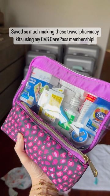 Myriam Sandler on Instagram: "We can’t be the only family that ends up rushing to find a pharmacy every time we travel 😅. I put together these mini travel pharmacy kits using my @cvspharmacy CarePass membership which saved us time and money 💃🏻 #CVSPartner. Emma scraped her knee during our last trip and what could have been a quick fix turned into an hour-long search for supplies. No more 😆      For just $5 a month or $48 annually, I saved 20% off all CVS Health & Live Better products + used Mini Pharmacy, What Could Have Been, Hamilton Island, Diy Travel, Use Me, Put Together, Us Travel, Pharmacy, A Month